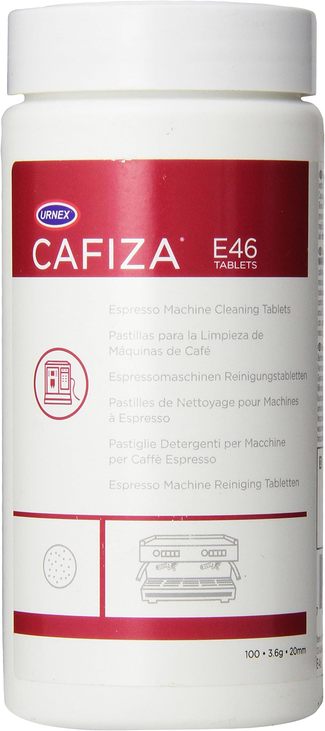 Urnex Cafiza Espresso Machine Cleaning Tablets
