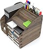 Design OTTO Fx-xl Modest - 2 Colors - A4 Document Shelf Desktop Organizer design_otto_fx_XL_Modest (Walnut)