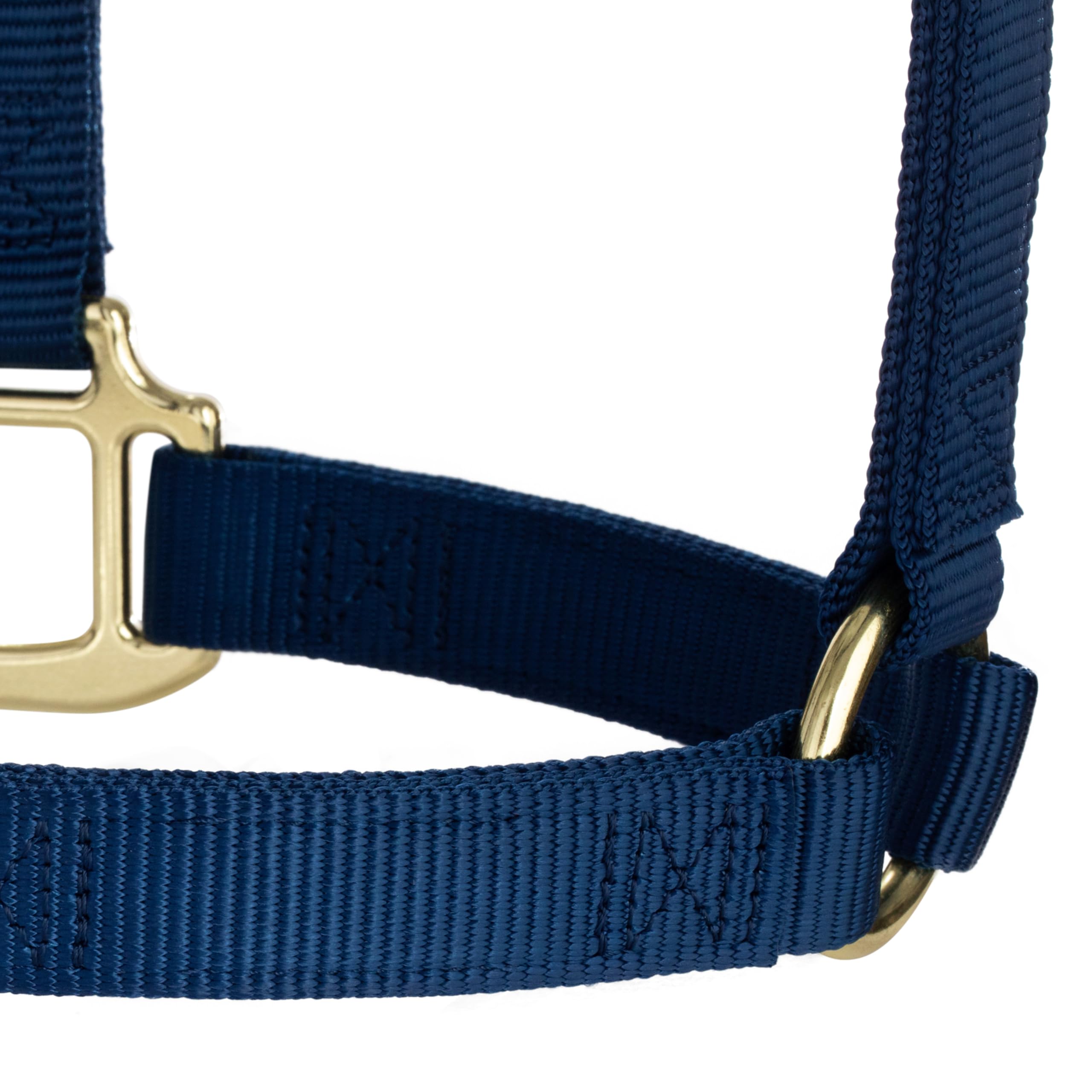 Weaver Original Pferdehalfter, Nylon, Nicht verstellbar, mittelgroß, Marineblau