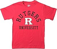 Vista 1 de Wes and Willy Camiseta de algodón orgánico de manga corta para niños de la NCAA