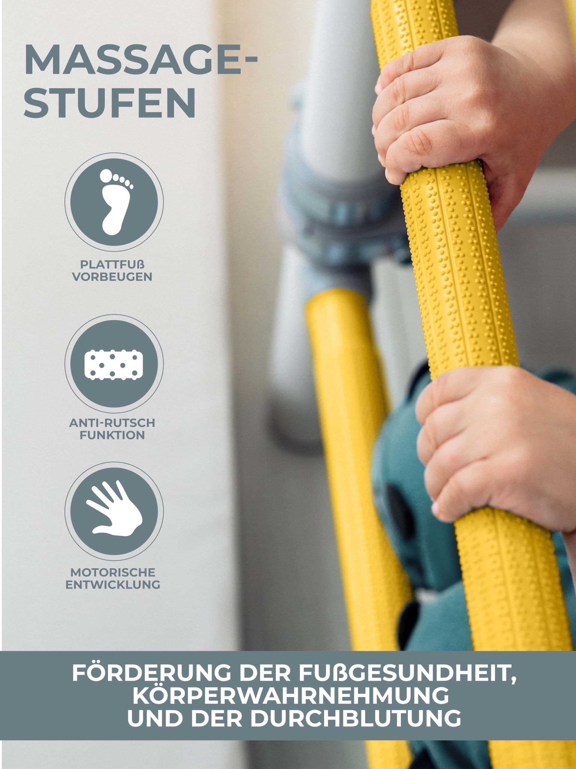 Jeflex ClimbMaxx M9 Sprossenwand Mit Dip-Station - 220cm Fitnessgerät Für Zuhause