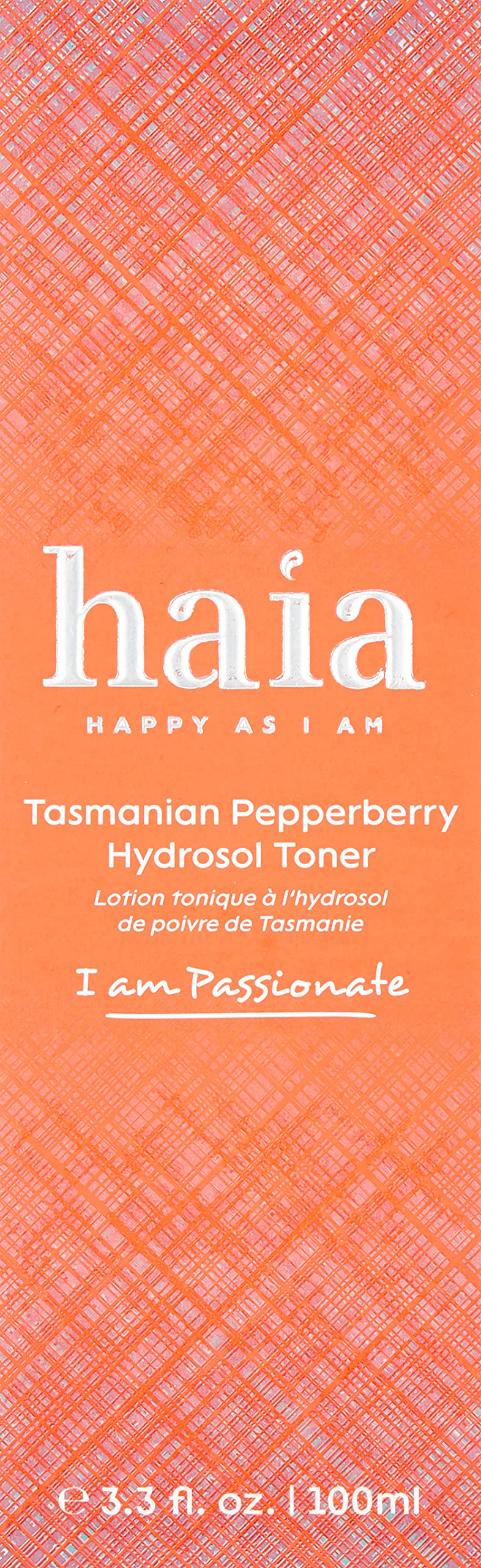 haia I am Passionate - Tasmanian Pepperberry Hydrosol Toner