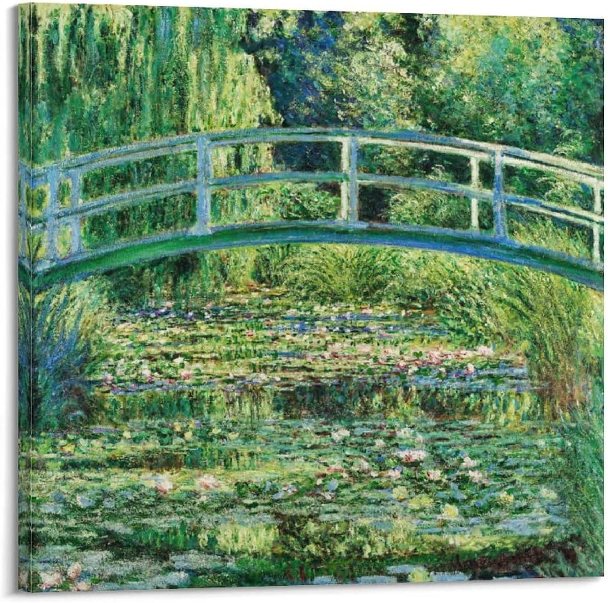 Amazon|Claude Monetクロード・モネ(睡蓮の池)有名な絵画 部屋飾り キャンバスウォールアート 印刷 ポスター 版画 壁飾り ...