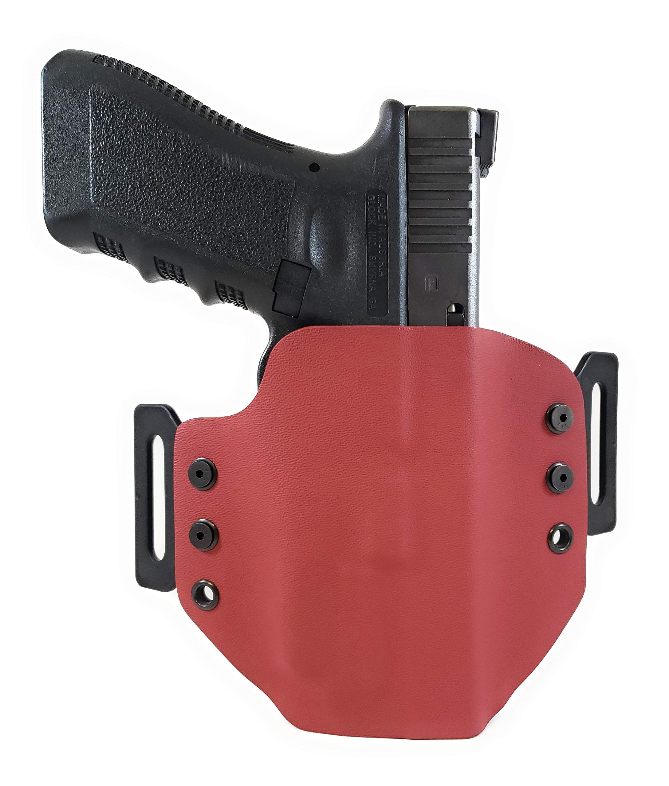 OWB Kydex Holster for Glock 17,22 gen 3-4 with OLight Baldr Mini, Tru-Fit Tactical LLC