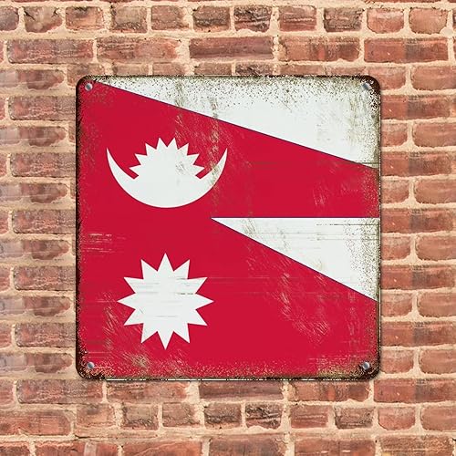 Vista 105 de Letrero de metal con bandera de país internacional, bandera de Polonia, regalo de bandera de Polonia, letreros de aluminio envejecidos