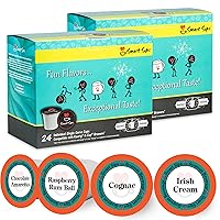 Vista 22 de Smart Sips, Pumpkin Spice Cinnamon Roll Coffee, Medium Roast, Gourmet Flavored Coffee Single Serve Pods for Keurig K-Cup Brewers, 24 Count