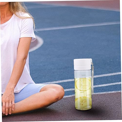 Miniatura 6 de Báscula de botella de agua ligera y portátil, elegante jarra de agua para deportes al aire libre para viajes, oficina y pícnics, fácil de limpiar