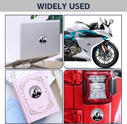 Miniatura 6 de Emblema de automóvil con patrón de Wild Man, 4 x 4, calcomanías de insignia de automóvil para automóvil, insignias de metal 3D, calcomanías redondas