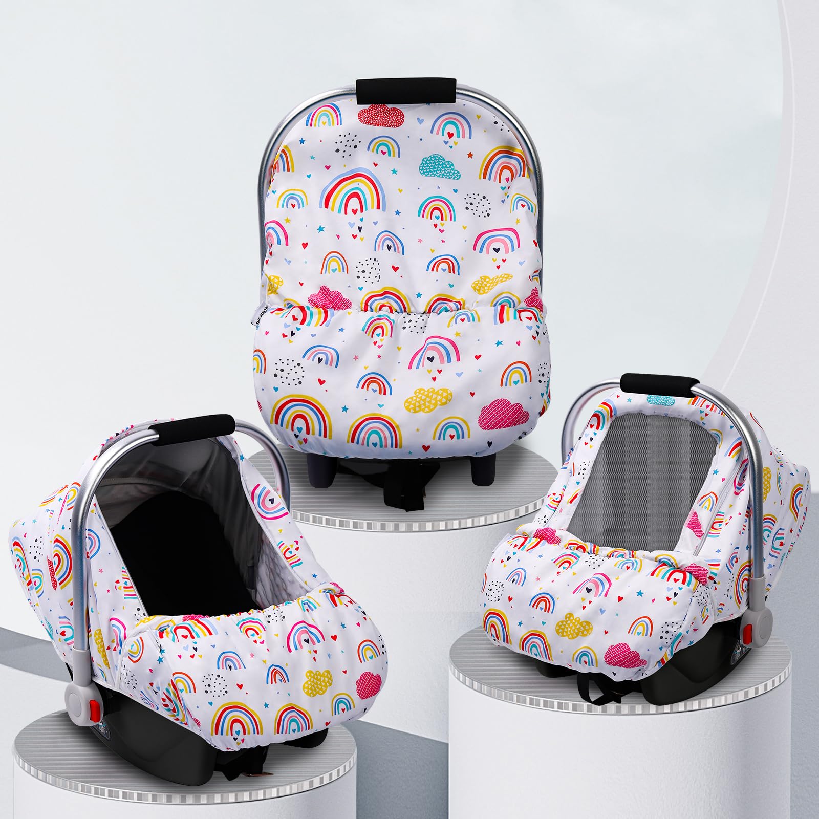 Grocery Cart Cover For Baby Muslin Cotton Baby Car Seat Cover