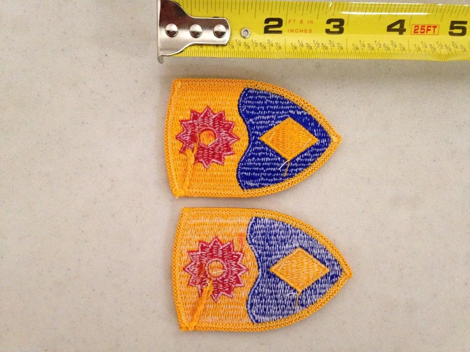 Lot of 2 49th Military Police Brigade Patch Army Class A Uniform
