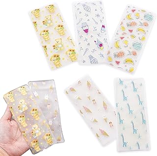 Small Ice Packs, Boo Boo Ice Pack for Injuries Kids Hot Cold Ice Packs Bulk Reusable Small Ice Pack Cold Compress for Pain Relief, Outdoor Food Preservation, Kids Cooling, Sports Injuries(5PCS)