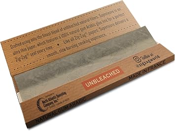 ZIG-ZAG Rolling Papers King Size Unbleached (6 Booklets) 110mm - 32 Sheets Each
