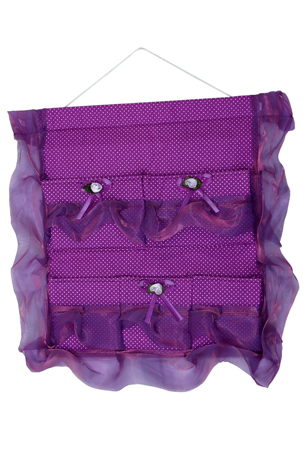 Home Creations 5 Pocket Multicolor Door Wall Hanging Storage Organizer