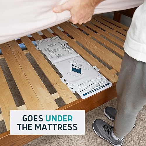 Miniatura 6 de Lunderg Alarma de cama debajo del colchón para adultos mayores  Almohadilla de sensor inalámbrico con alerta temprana y buscapersonas  Alarmas de