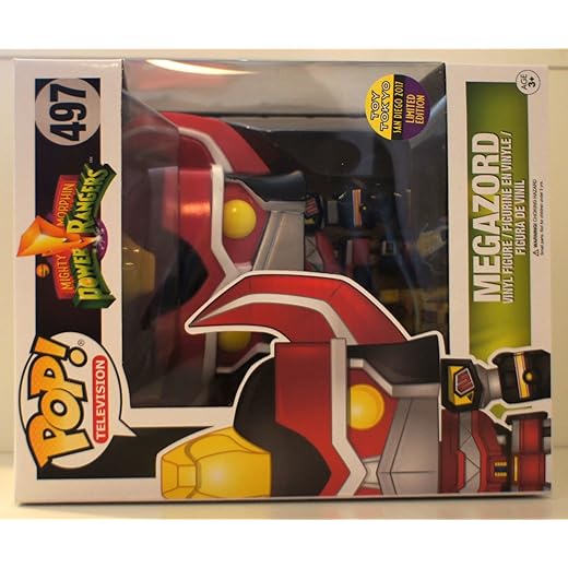 Funko Pop! Television Power Rangers Sdcc 2017 Exclusive Megazord Vinyl Figure