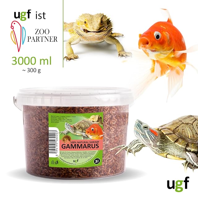 Foto 2 de 7 de UGF - Camarones Gammarus Premium Deshidratados de Agua Dulce