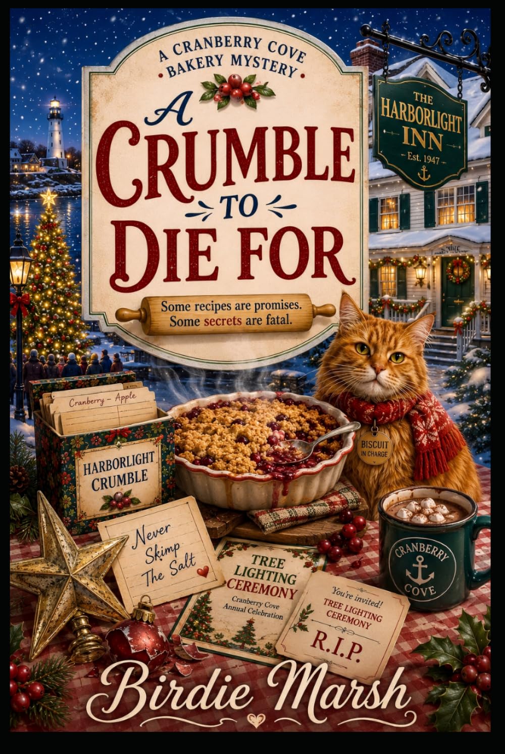 A Crumble To Die For: A Cozy Culinary Whodunit with Recipes (Cranberry Cove Bakery Mysteries)