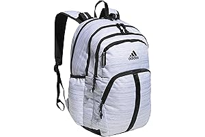 Prime 7 Backpack In White/Black