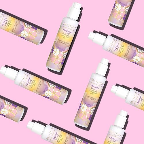 Vista 87 de Pacifica - Atomizador de fragancia corporal y perfume para el cabello Blue Moon con lavanda y grosella, sin alcohol, vegano y no testado