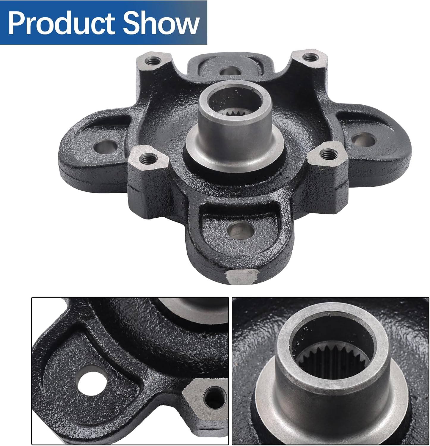 WFLNHB Hub Bearing Stud Kit Replacement for Polaris Ranger 570 900 1000 HST | Replacement for 5137387-067 5141046-067 7519753 Front Wheel