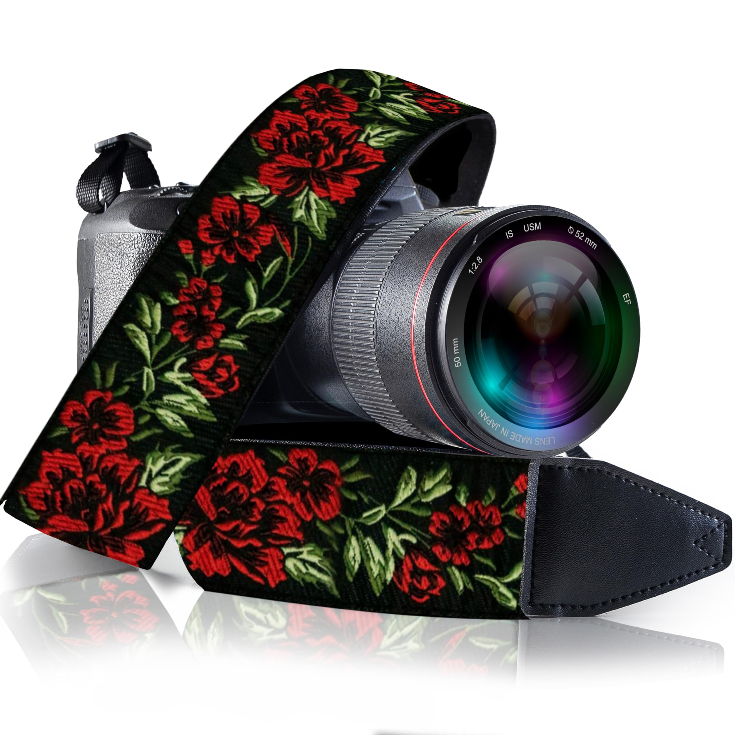 Art Tribute Camera Strap for All DSLR and Mirrorless Cameras. Photographers Strap Neck, Shoulder & Crossbody Camera Strap