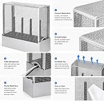Housse de routeur WiFi grande, environ 90 % des EMF de routeur WiFi et 5G sont bloqués | Housse de routeur Wi-Fi pour protection, cage de Faraday EMF pour routeurs WiFi