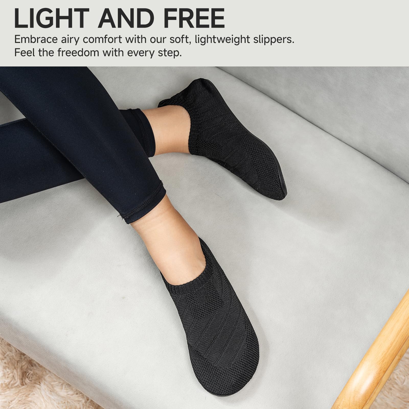 Sosenfer hausschuhe Damen Herren Bequem pantoffeln rutschfest Slip on Flache hüttenschuhe cozy slippers Unisex