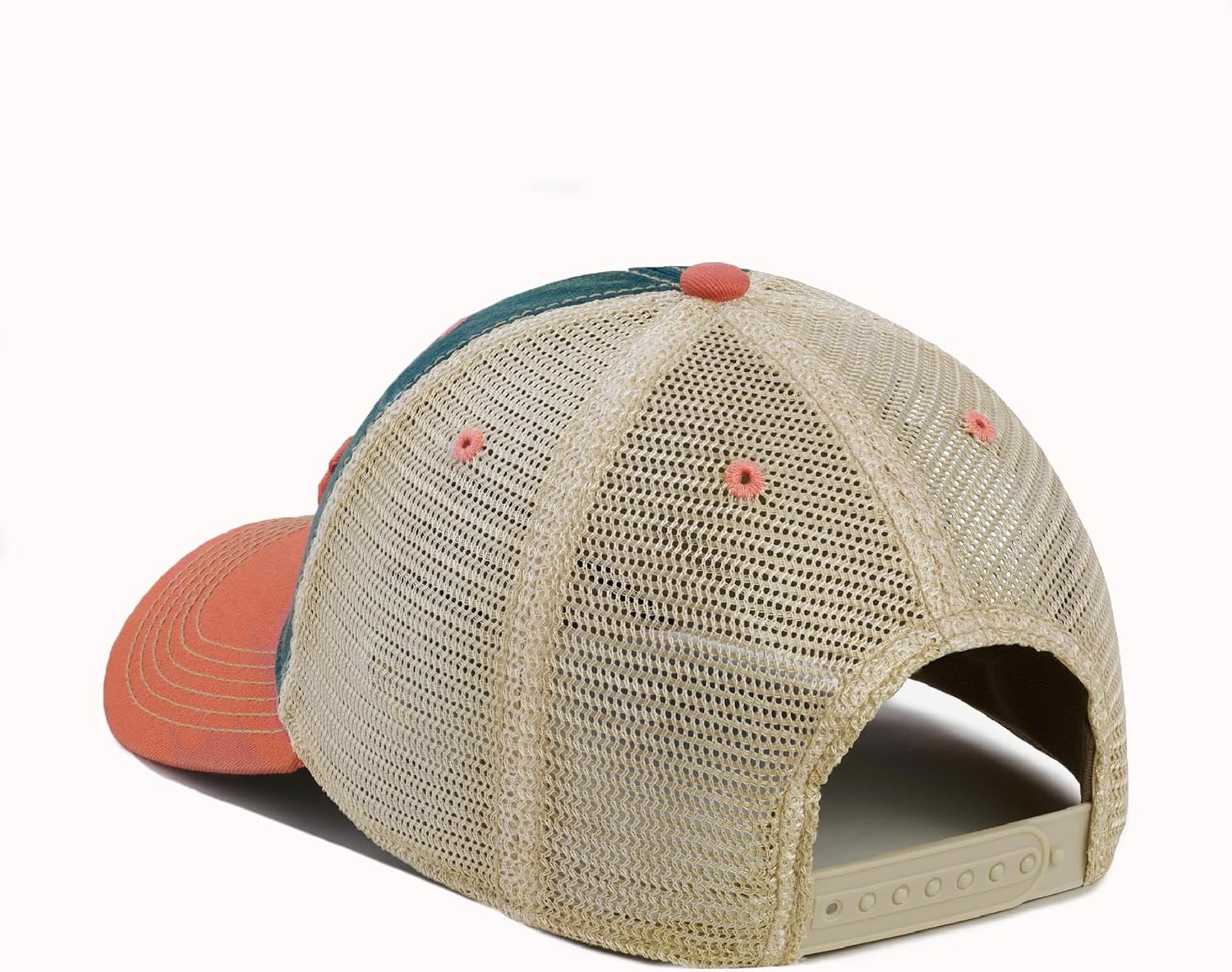 VIKTOS Men's Quadsnake Hat - Vintage Trucker Cap with Soft Mesh Panels Adjustable Snapback Closure Relaxed Low Profile Fit Blue