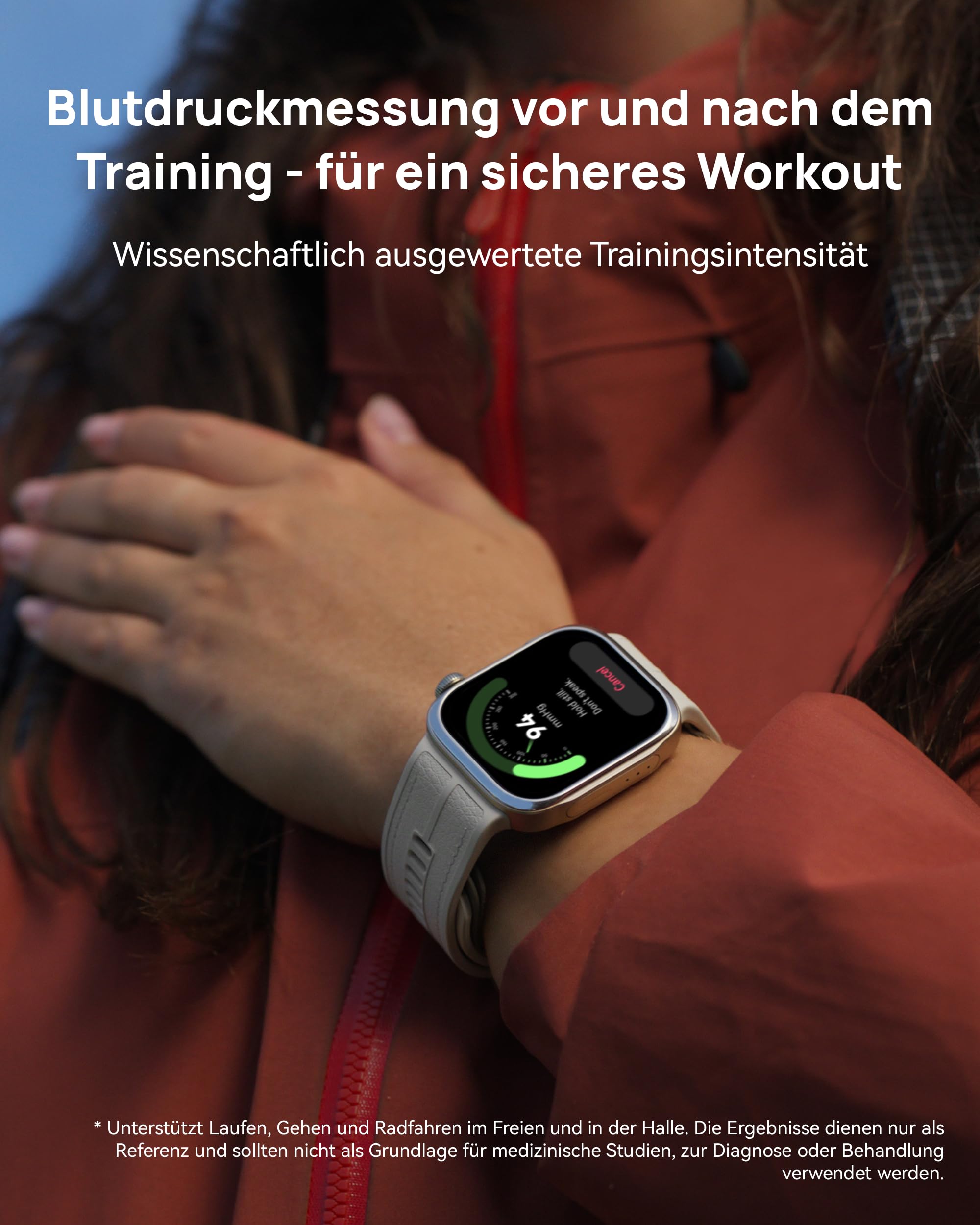 HUAWEI Watch D3 Smartwatch mit Blutdruckmessung, 11,3-mm-Profil, Schwarz