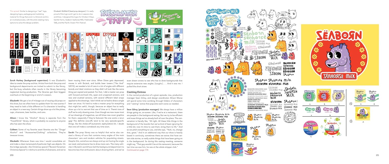 BoJack Horseman: The Art Before the Horse      Hardcover – Illustrated, September 4, 2018