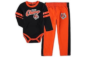 Outerstuff NFL Newborn Infants Little Kicker 2 Piece Creeper Bodysuit Romper and...