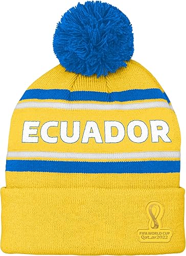 Outerstuff Gorro unisex juvenil de la FIFA World Cup Country Premium con pompón