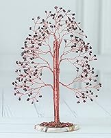 Vista 71 de Rose Quartz Gemstone Tree of LifeNatural Reiki Crystals Gemstone Chakra Tree for Positive Energy, Geode Agate Slice Base, Feng Shui Decor, Good