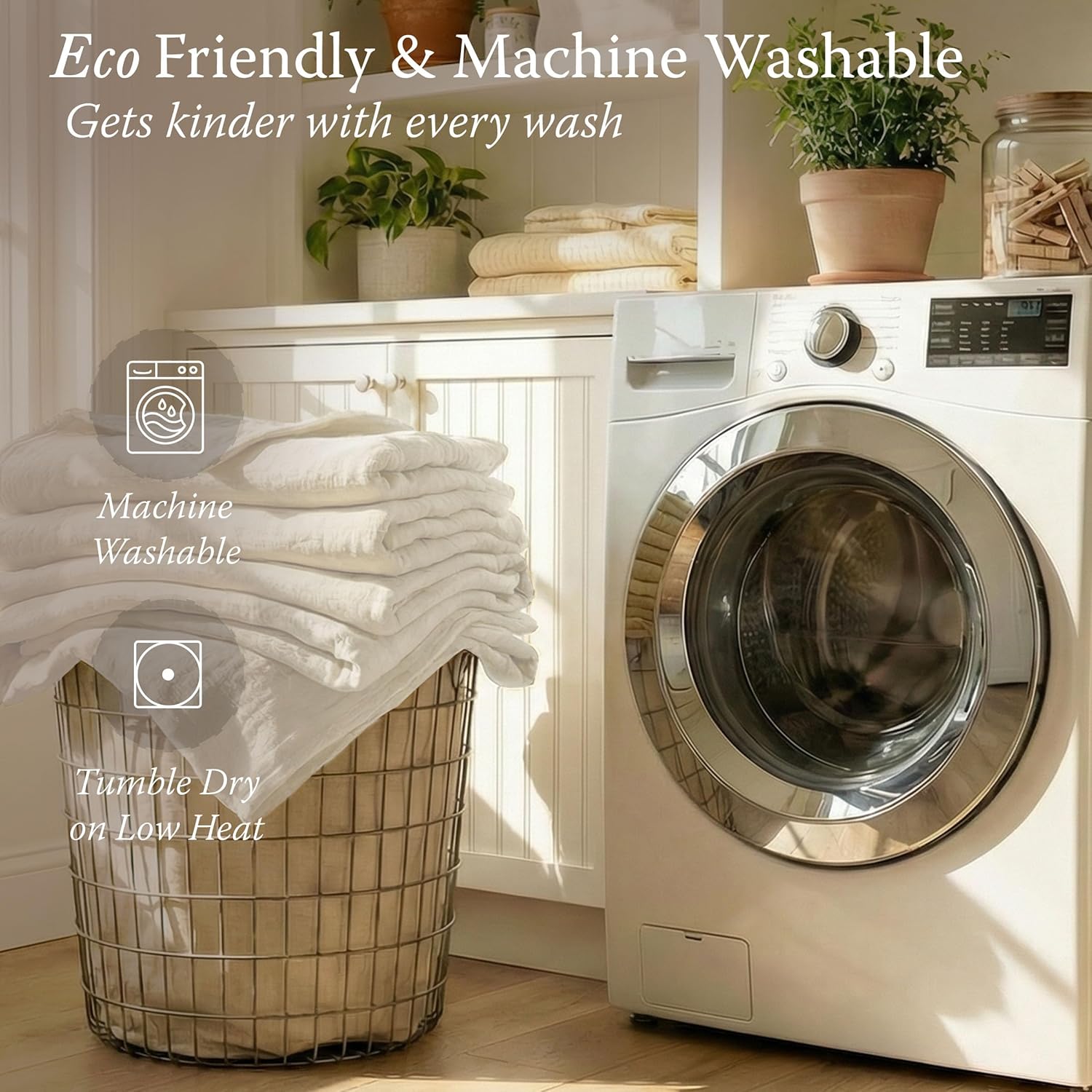 Threadmill King Size Blanket | 4 Layer 100% Cotton Gauze Blanket| Lightweight, Breathable, and Cozy Muslin Throw Blanket for All Seasons| Throw Blanket for Couch, Bed, or as Picnic Blanket | Natural