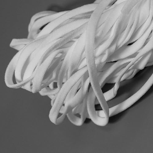 Miniatura 2 de Expo International Banda elástica de punto ultra suave de 14", tul, color blanco