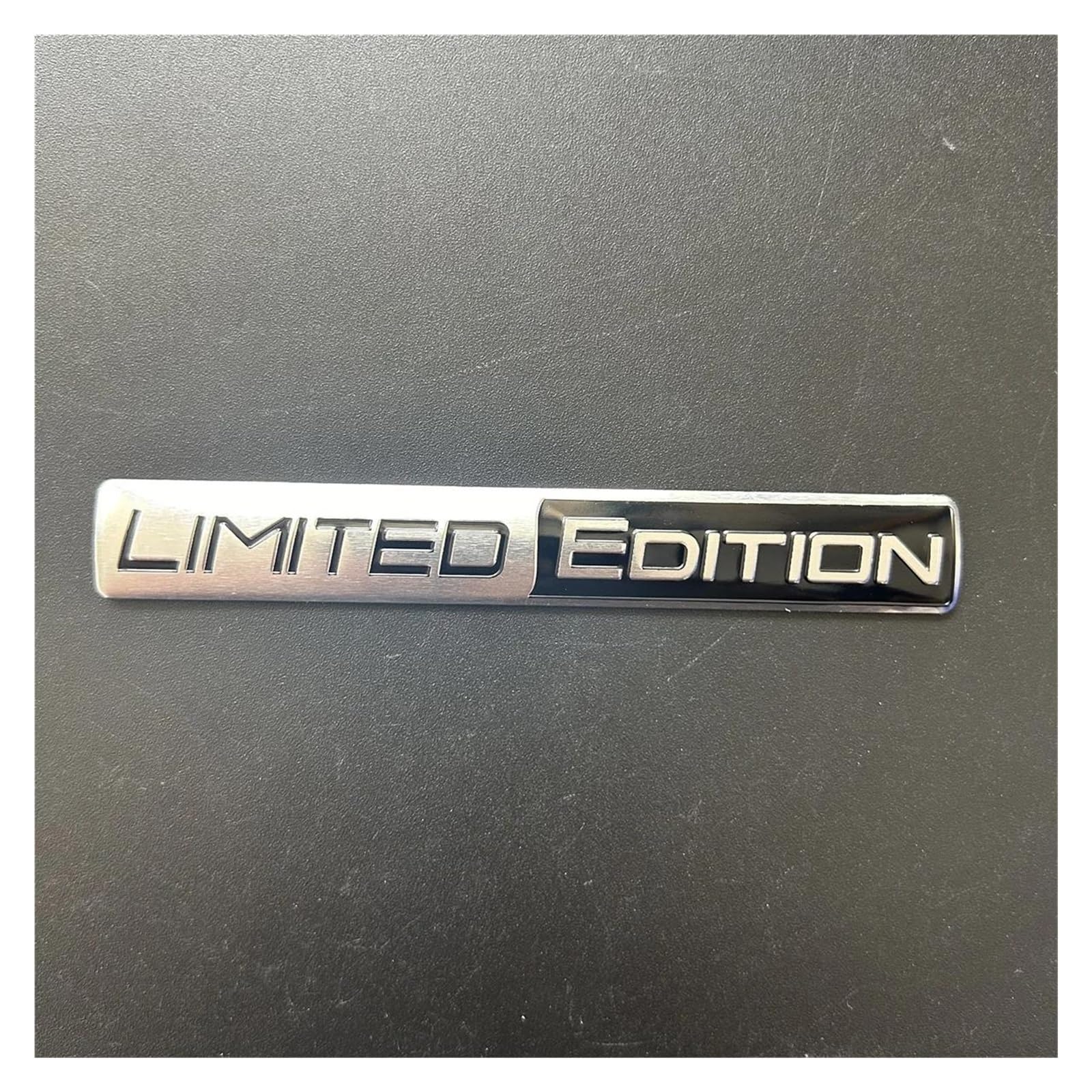 Decoration Metal 3D Car Body Badge Sticker Trunk Fender Emblem Decal Accessorie(Silver)