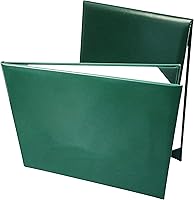 Vista 8 de Cubierta de diploma de 8.5 x 11 pulgadas para titular de diploma, cubierta de certificado de graduación, cuero liso, negro