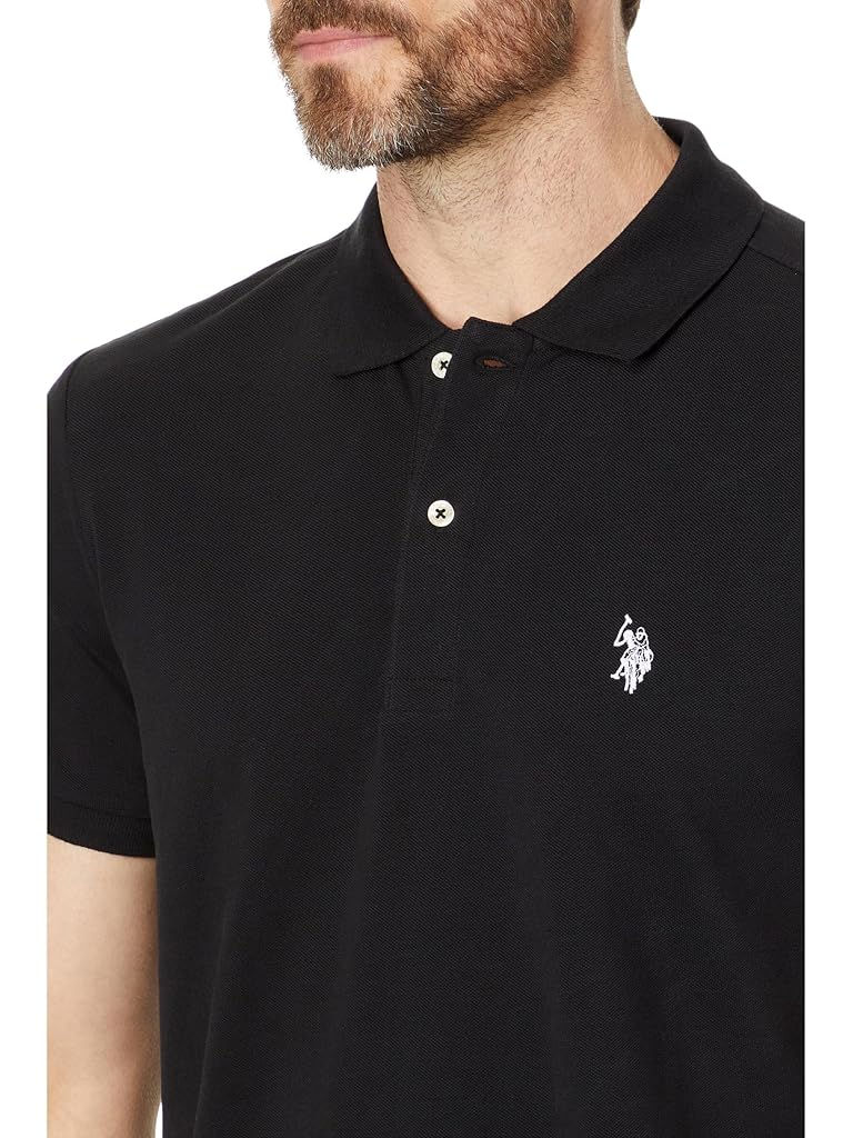 U.S. POLO ASSN. Slim Fit Solid Pique Polo Shirt