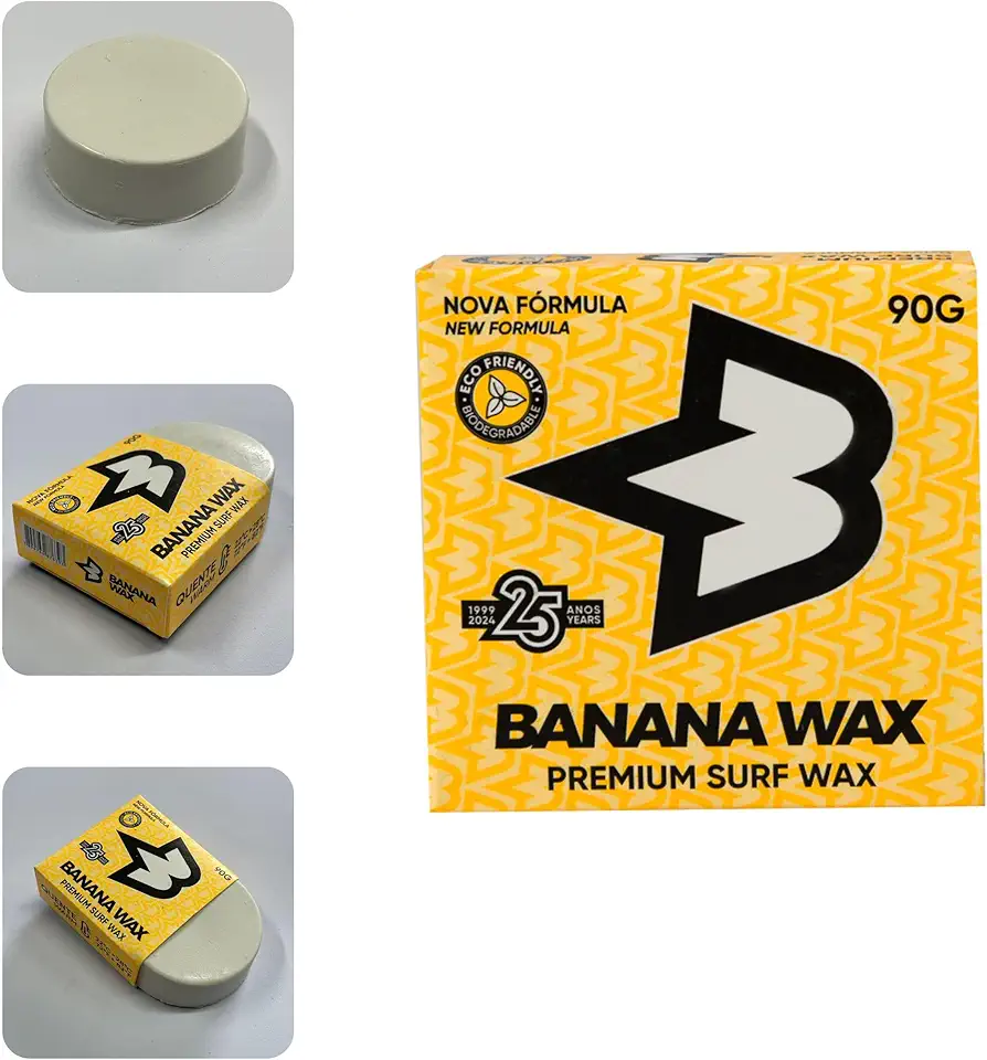 Parafina Banana Wax Premium Nova Fórmula 90g Água Quente Warm 1 unidade