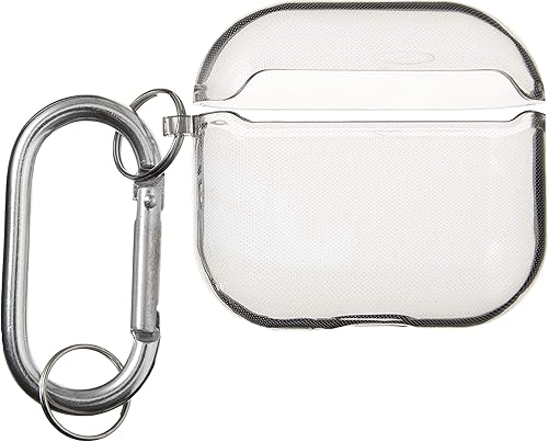 Valkit Funda compatible con AirPods de tercera generación, transparente, a prueba de golpes, funda para Airpod 3 2021 con llavero para mujeres,