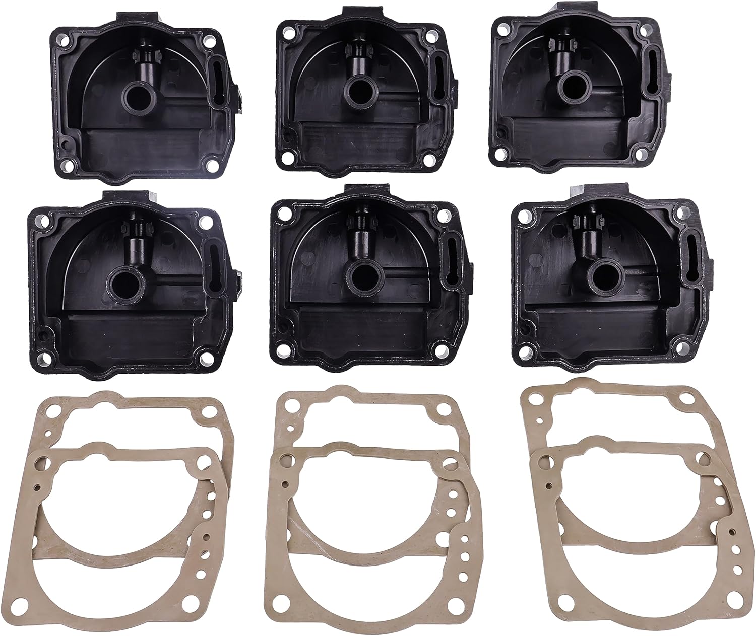 JEENDA Carburetor Float Chamber Bowl 6PCS 433000, 766418