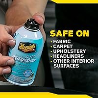 Vista 36 de Meguiar's Refrescante de aire para todo el automóvil, espray difusor de ambientador fácil de usar
