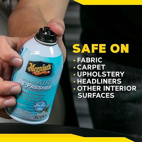Vista 36 de Meguiar's Refrescante de aire para todo el automóvil, espray difusor de ambientador fácil de usar