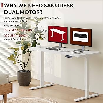FlexiSpot Sanodesk EC5 フレームのみ ホワイト FlexiSpot Sanodesk EC5 フレームのみ ホワイト FlexiSpot
