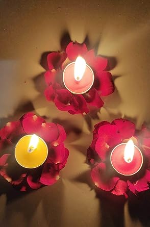 Tealight Candle(Pack of 12) (Yellow)