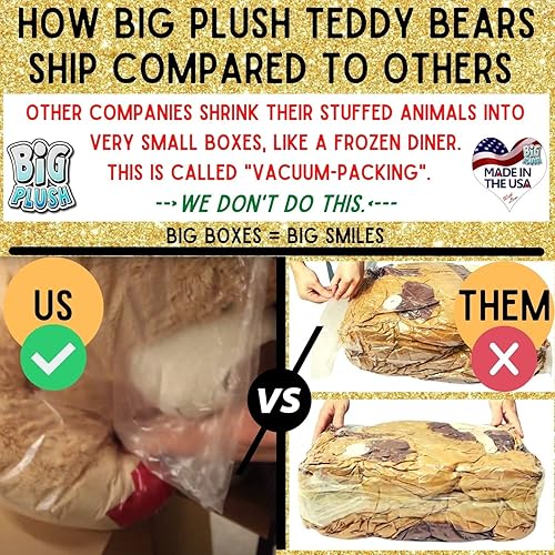 Miniatura 3 de Big Plush Oso de peluche gigante con camiseta I Love You, enorme oso de peluche de 5 pies, animal de peluche, regalo amoroso, OSO de peluche, bonito