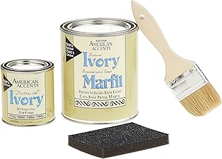 Rust-Oleum 202867 Distressed Quart And Half Pint Kit, Distressed Ivory (...