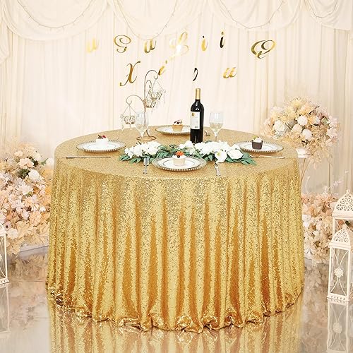 Miniatura 10 de Eternal Beauty Mantel de lentejuelas, mantel rectangular de lentejuelas de 60 x 102 pulgadas para fiestas, pasteles, postres, eventos de exposición,