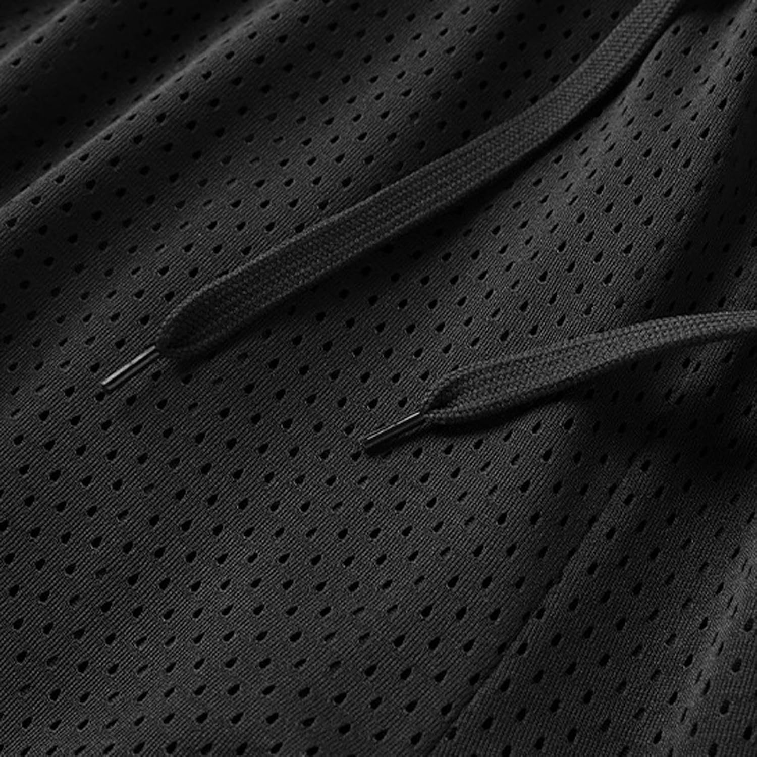 2 in 1 Shorts Men Workout Shorts Fashion Mesh Breathable Gym Athletic Shorts Track and Field Sports 5'' Sweatpant