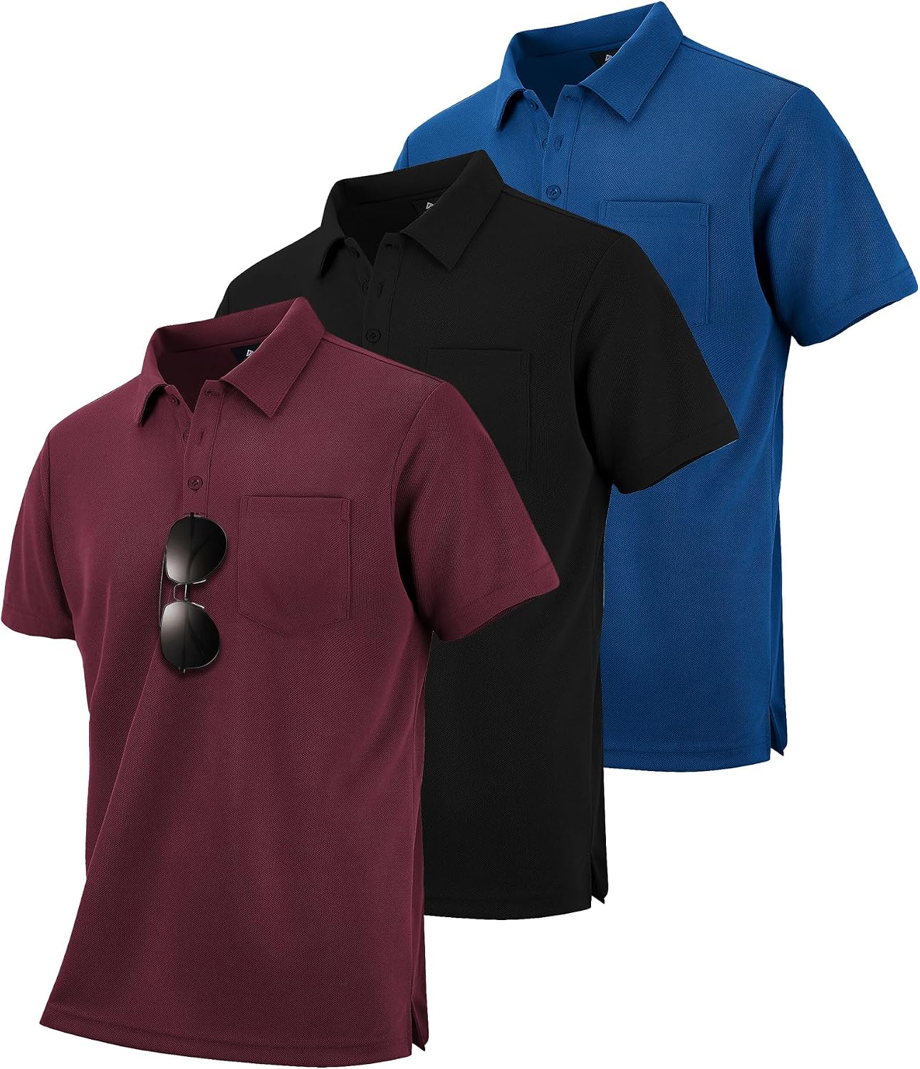 153-black, Wine Red, Blue